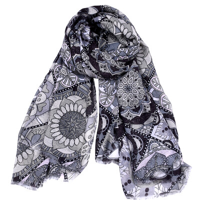 

Jeouly New Brand Women Ladies Fashion Color Цветочные доспехи с длинным шальным платьем с тасселем
