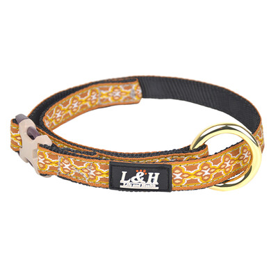 

H Lok collar collar pet collar cat collar collar dog collar ring circle pet supplies ethnic style series M - yellow