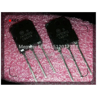 

10PCS NJW3281G TO-3P 15A 250V 200W Silicon Power Bipolar Transistors