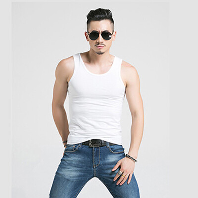 

2018 Summer New Mens Vest Sport Bodybuilding Slim Mens Vest
