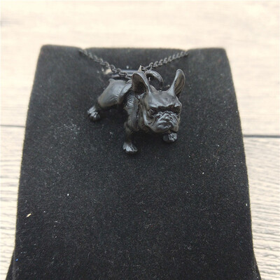 

New French Bulldog Necklace Trendy Style French Bulldog Pendant Necklace Women Fashion Pet Dog Jewellery