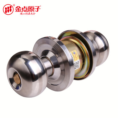 

Gold point atom GOLDATOM 5691 anti-theft ball door lock super B grade silver stainless steel
