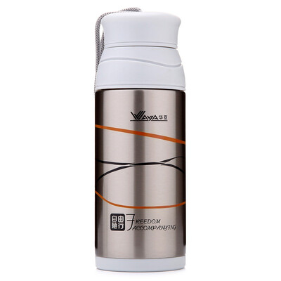 

Jingdong Supermarket Huaya Fenghua stainless steel insulation Cup men&women sports cup students water bottle vacuum cup sports pot 350ml qualities HD7-350