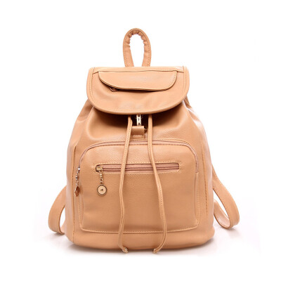 

Aliwilliam® New women backpack preppy style leather school bags for women vintage backpack students school bag backpack female