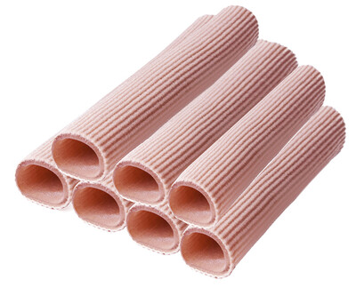 

ERGOfoot Finger Toe Sleeve tubes & Open Toe Cap 7 PCS Toe Protectors gel Протирающая трубка для предотвращения курения, хмеля, каллюса,