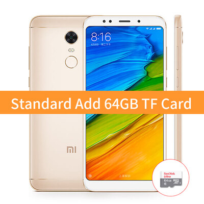 

Глобальная версия Xiaomi Redmi 5 Plus 3GB 32GB 5.99 "Full Screen Display Смартфон Snapdragon 625 Octa Core 4000mAh B20 В наличии