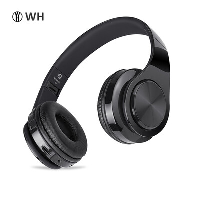 

WH B3 Bluetooth Беспроводная стереогарнитура спортивная музыка Наушники с поддержкой микрофона TF-карта FM-радио для ПК samsung huawei iphone