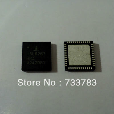 

5pcs/lot INTERSIL ISL6267HRZ ISL6267 6267HRZ QFN Multiphase PWM Regulator for AMD Fusio Mobile CPUs