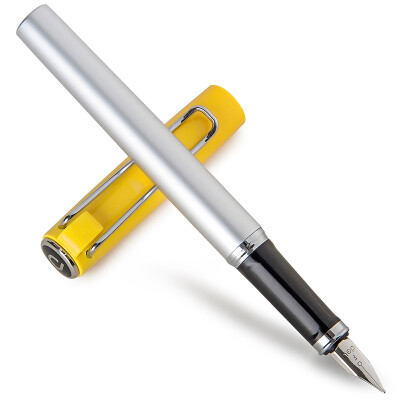 

(Deli) S669F discoverer series fashion noble pen / ink pen F tip / sharp pen yellow