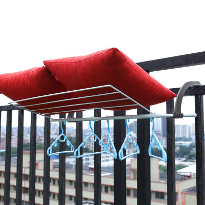 

Pinmai stack multi-purpose drying frame window telescopic balcony drying rack indoor radiator window sill guardrail extension section drying shoes drying rack 1