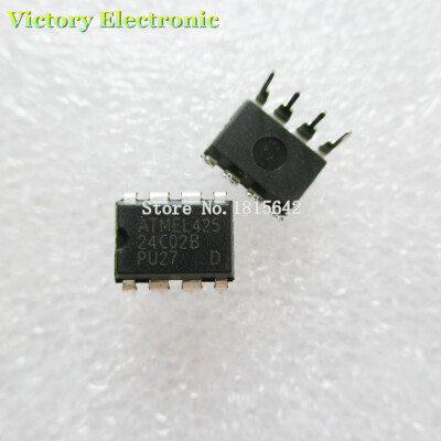 

10PCS/Lot 24C02 AT24C02 24C02B at24c02b DIP-8 Memory Chip Original New Wholesale Electronic