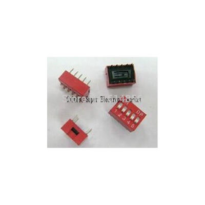 

50pcs 5P 5 Position DIP Switch 254mm Pitch 2 Row 10 Pin DIP Switch