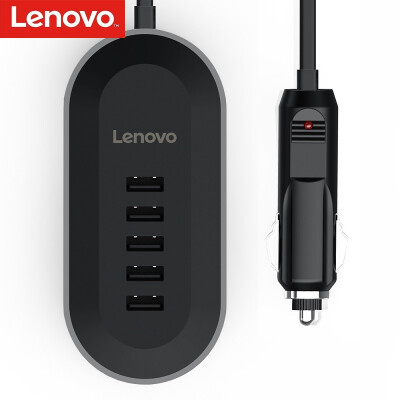 

Lenovo HC06 Автомобильное зарядное устройство Автомобильное зарядное устройство Plug Быстрая зарядка Прикуриватель Один буксир USB Multi Device Зарядка 8A Смарт-ток 1 метр Шнур питания