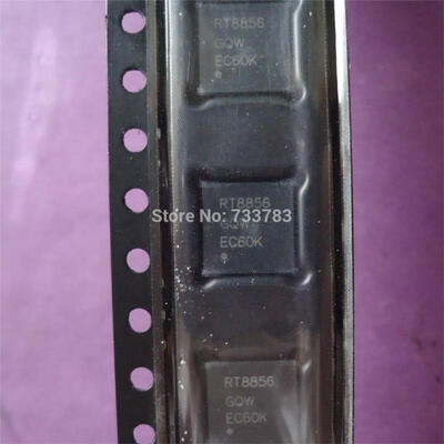 

5pcs/lot RT8856GQW RT8856 Multi-Phase PWM Controller for CPU Core Power Supply