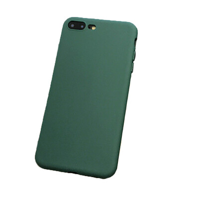 

Iphone7 mobile phone shell pure color matte Shell Apple 7plus full package soft shell simple protection cover for iPhone 7 cases