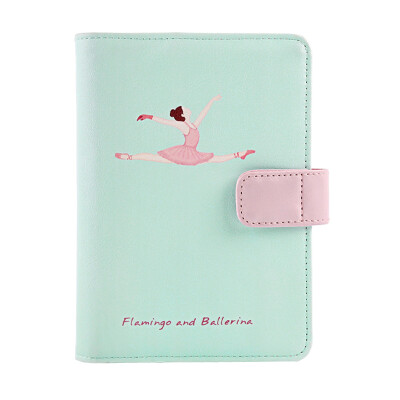 

Kinbor leather A6 handbook book schedule notebook hand book stationery notebook flamingo DTB6158