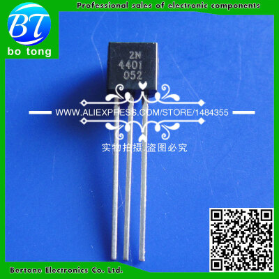 

Free Shipping 50PCS 2N4401 TO92 TO-92 4401 triode Transistor TO92-2N4401