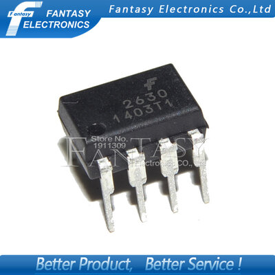 

5PCS HCPL2630 DIP8 HCPL-2630 2630 A2630 DIP new&original IC free shipping