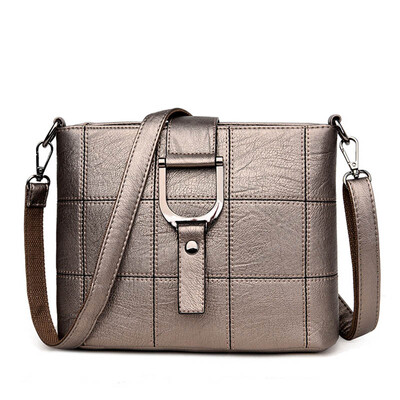 

PU Cuir Femmes Sac À Main Deux Pièces Femelle Épaule Sac Filles Messenger sac Casual Femmes Sac
