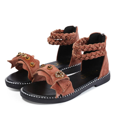 

Kids Sandals Girls Summer Shoes Children Sandals Fashion Girl Princess Shoes Kids Bow Flat Rome Sandals Girls Gladiator Sandals