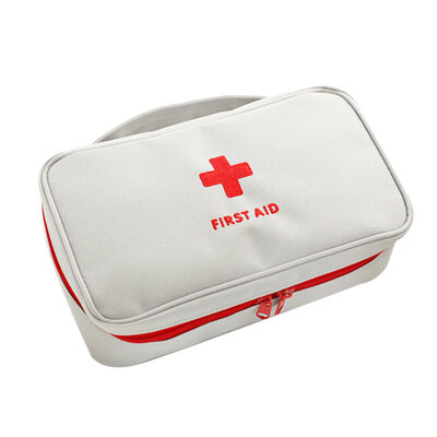 

Yuxin travel portable first aid kit car home self-driving tour equipment car kit emergency first aid tool gray paragraph FA1-2
