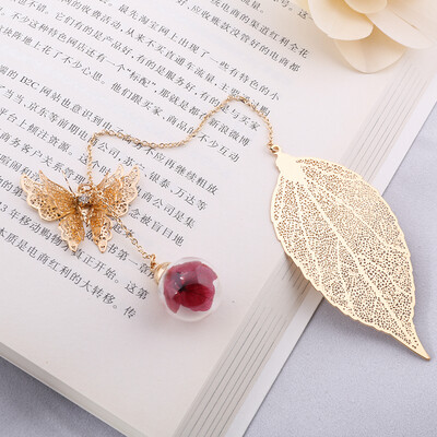 

Jingyi JINGYI eternal flower bookmark Christmas gift for girlfriend birthday gift girl to send girlfriends colleagues graduate to send classmates to send teachers practical gifts flowers butterfly