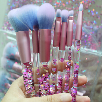 

Diow Makeup Brushes Set New 7 Crystal Makeup Brush Eye Shadow Brush Blush Brush Makeup Tool