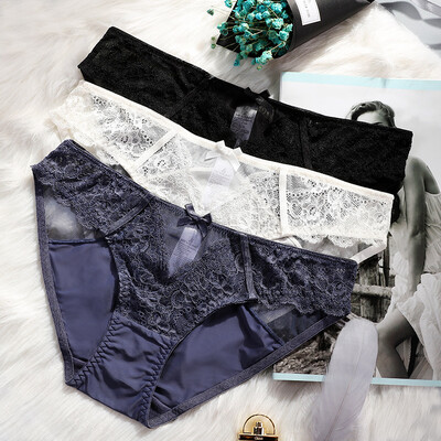 

MEXICAN Womens Sexy Lace Underwear 3pcs