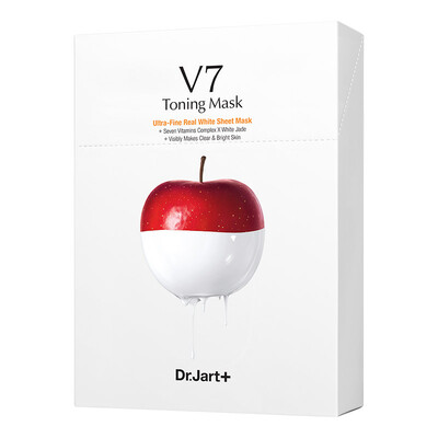 

South Korea Ti Jiating DrJart V7 Vitamin Active Mask 30g5 PiecesBox Improve the dull&brighten the complexion clear&bright white imported