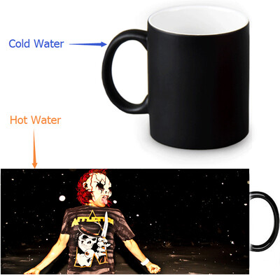 

DJ BL3ND 350ml/12oz Heat Reveal Mug Color Change Coffee Cup Sensitive Morphing Mugs Magic Mug Milk Tea Cups