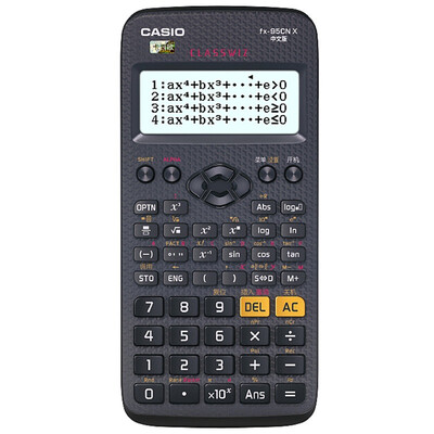 

CASIO FX-95CN X-SU-DH Китайские функции Научный калькулятор Черный