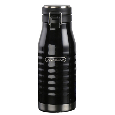 

Locks&buckles mugs large capacity insulation pot for men&women apply car water cup fashion stainless steel cups LHC4150BLK 600ml
