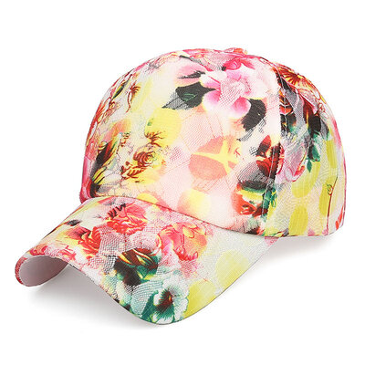 

Guttavalli Vintage Rose Flowres Cotton LBaseball Caps Women Sunhats Lace Цветочные Популярные солнцезащитные очки Мужчины на открытом воздухе Регулируемая мягкая шляпа