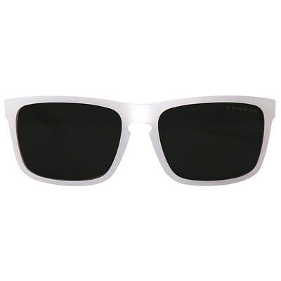 

GUNNAR Intercept Fluorescent White Frame Dark Gray Lens Radiation Anti Blue Light Eyewear