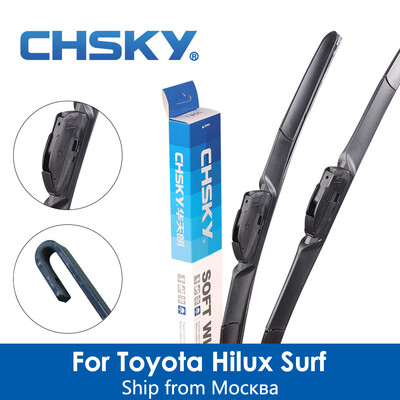 

CHSKY Car Windshield Wiper Blade For Toyota Hilux Surf 1989 to 2009 Car Wiper Blade Auto Windscreen Wipers car-styling