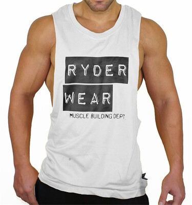 

Muscle Dr brothers mens sports vest cotton Slim collar waistcoat running fitness fashion new trend