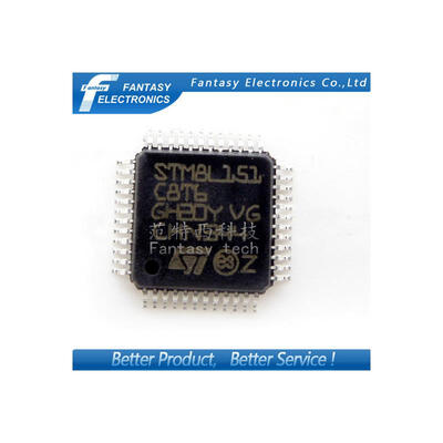 

2PCS STM8L151C8T6 QFP48 STM8L151 QFP 8L151C8T6 MCU new and original Free shipping