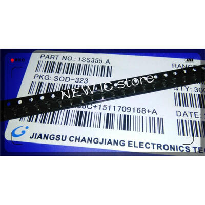 

Free shipping 50pcs 1SS355 A ISS355 1SS355TE 1SS355TE-17 original DIODE SMALL SIGNAL 80V 01A 2UMD SOD-323 0805