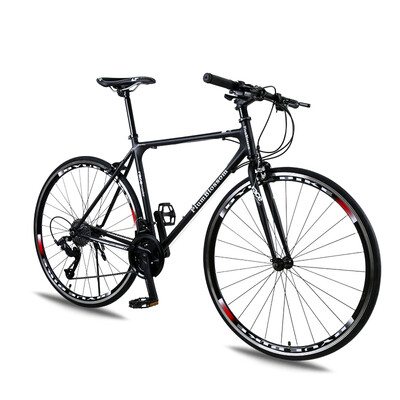 

BYUEBIKE bend put the 700C road race bicycle straight