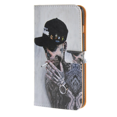 

MOONCASE Case for iPhone 6 (4.7") Premium PU Leather Flip Wallet Style and Kickstand Design Case Cover / a01