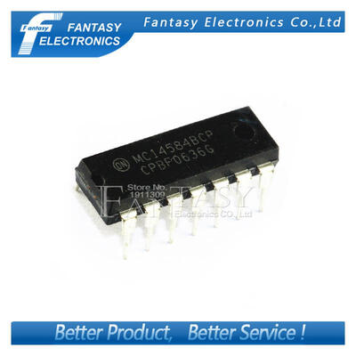 

5PCS MC14584BCP DIP14 MC14584 DIP new and original IC free shipping