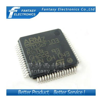 

5PCS STM32F103RGT6 QFP64 STM32F103 QFP ARM new&original IC free shipping