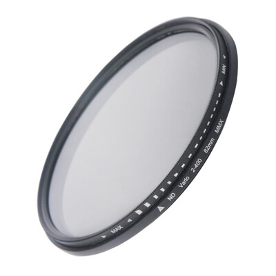 

82mm ND Fader Neutral Density Adjustable Variable Filter ND 2 to ND 400 Filter