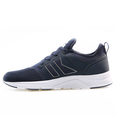 

PEAK mens casual shoes mesh breathable non-slip wear-resistant lightweight cushioning retro sports shoes DE820177 Navy 42