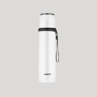 

Haers 500ml Thermos Bottle 304 Stainless Steel With Cup For Home School Office Journey Thermos