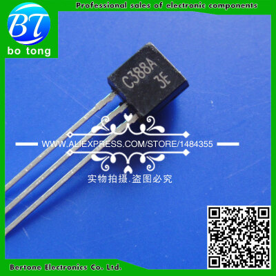 

500PCSLOT Free shipping C388 2SC388 KSC388 2SC388Y3AL NPN Transistor TO-92