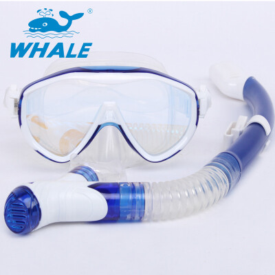 

Whale Brand Scuba Diving Mask Snorkel Goggles Set Силиконовое оборудование для бассейнов