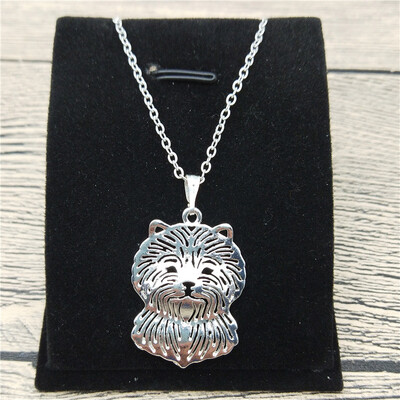 

New Cairn Terrier Necklace Trendy Style Cairn Terrier Pendant Necklace Women Pet Jewellery Fashion Animal Dog Jewellery