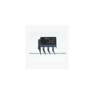

50pcslot TJM4558CN 4558C DIP-8 Free Shipping