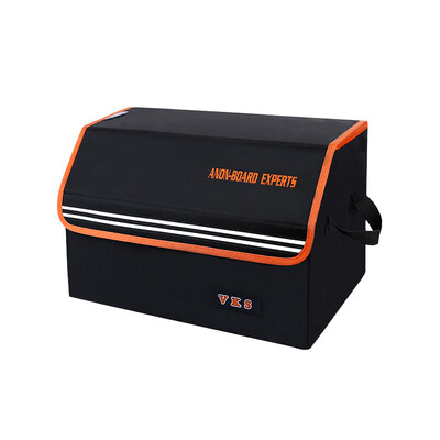 

VKS uncars car storage box collapsible car storage box trunk compartment storage box trunk box 42L black